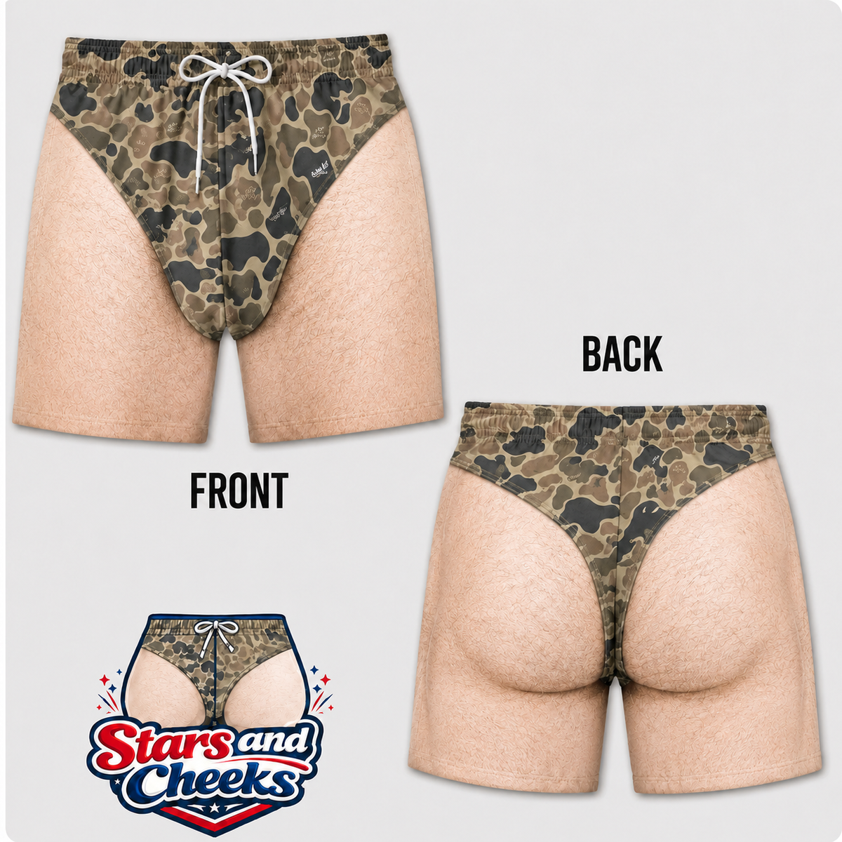 Stars and Cheeks™  Swim Trunks