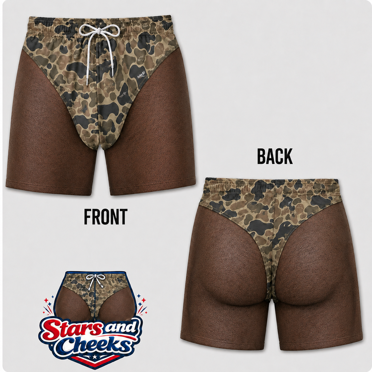 Stars and Cheeks™  Swim Trunks