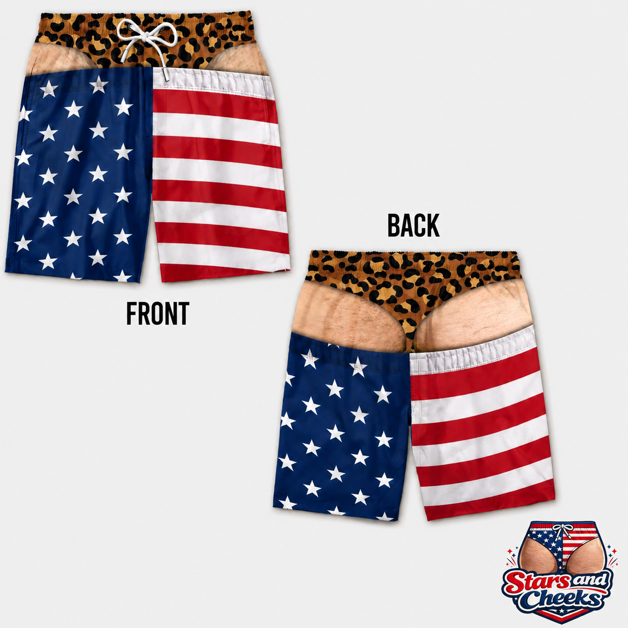 Stars and Cheeks™  Swim Trunks