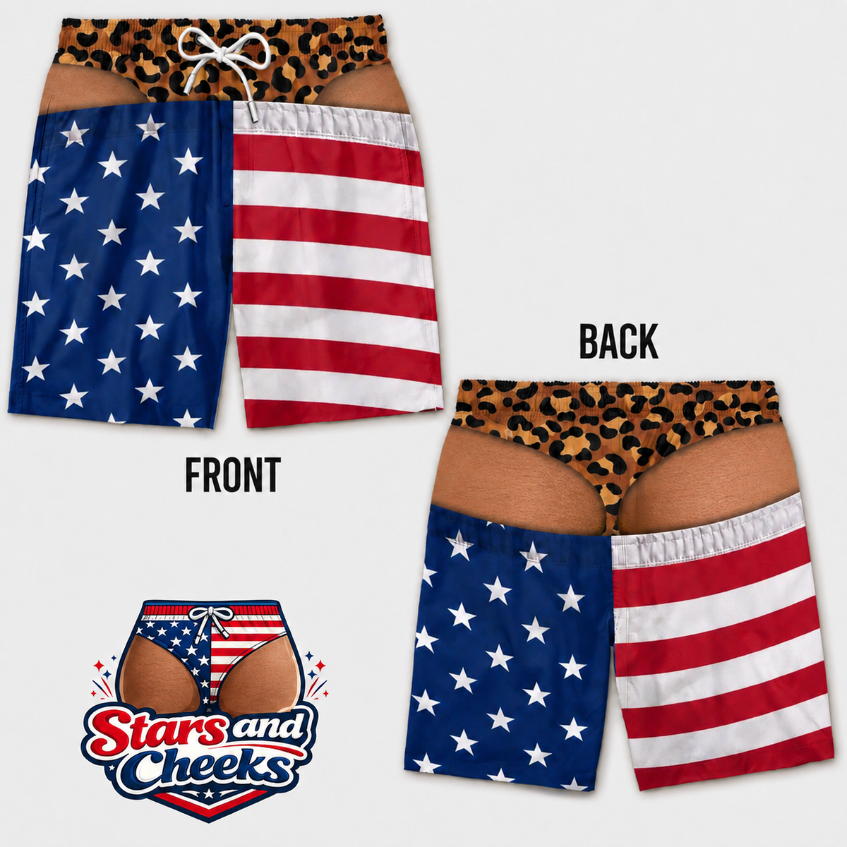Stars and Cheeks™  Swim Trunks