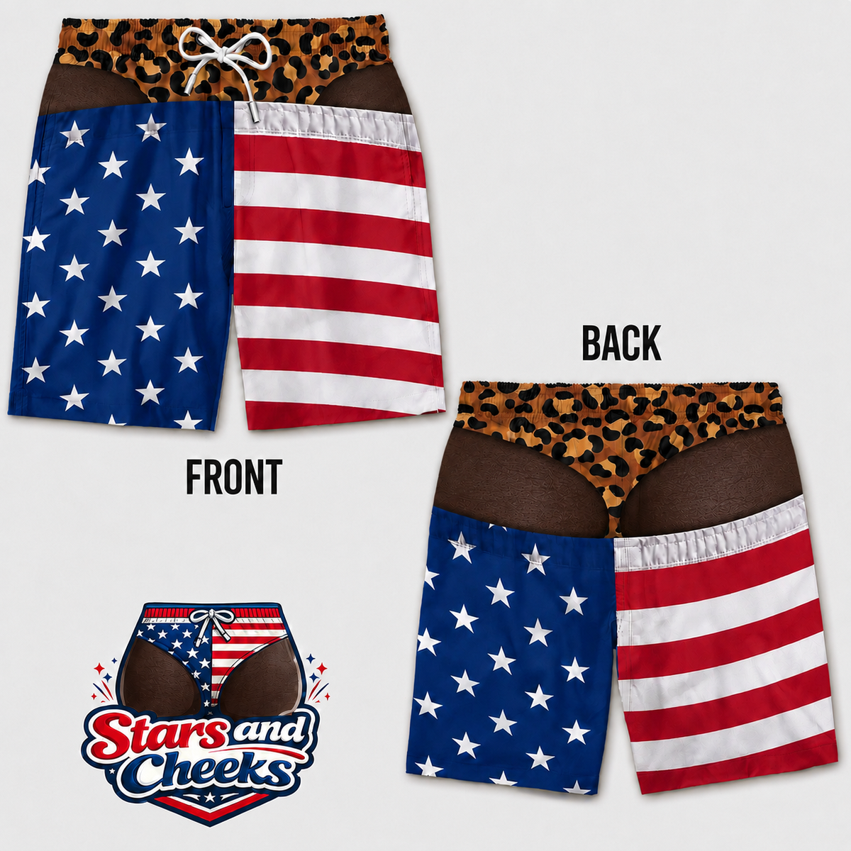 Stars and Cheeks™  Swim Trunks