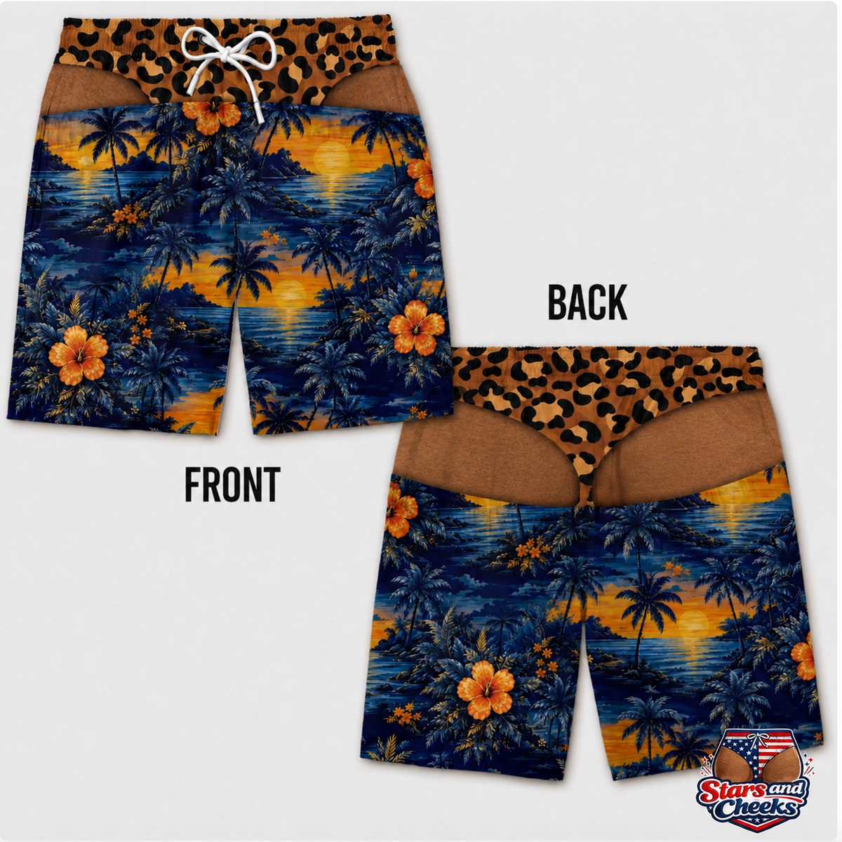 Stars and Cheeks™  Swim Trunks