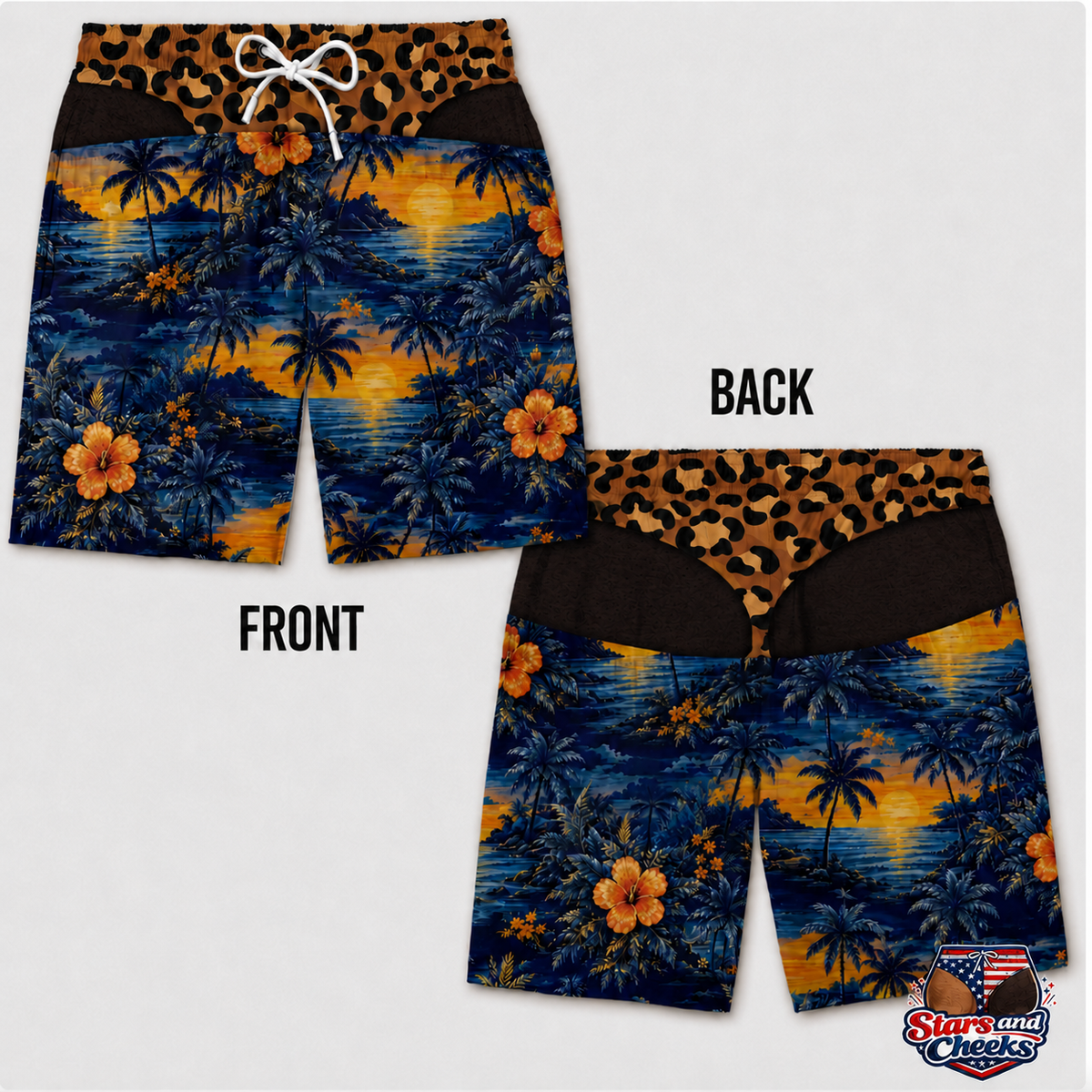 Stars and Cheeks™  Swim Trunks