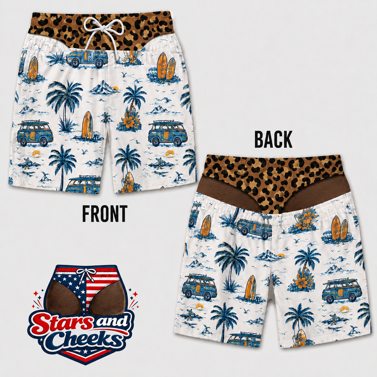Stars and Cheeks™  Swim Trunks